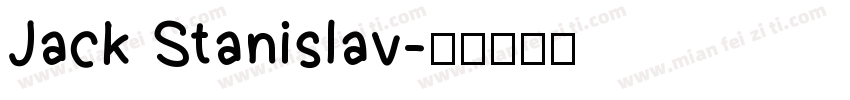 Jack Stanislav字体转换